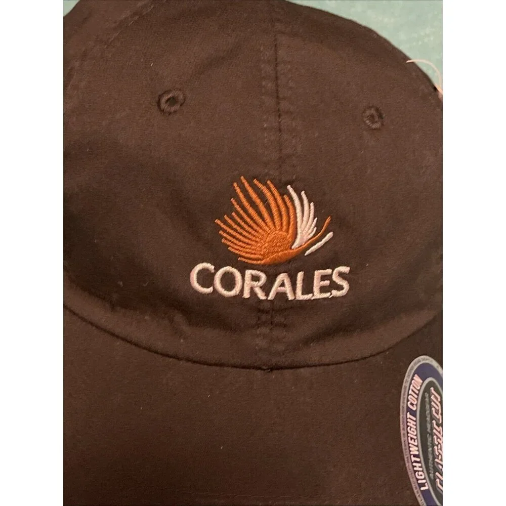NWT Corales PGA Tour Black Cap By AHEAD - White & Gold Logo / R,W,&B PGA PATCH - Picture 14 of 16